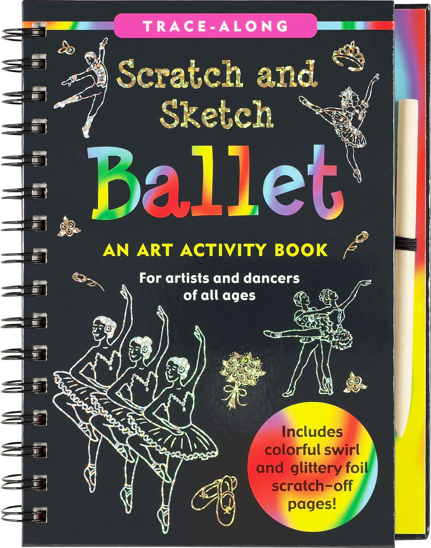 Scratch & Sketch Ballet (Trace Along)