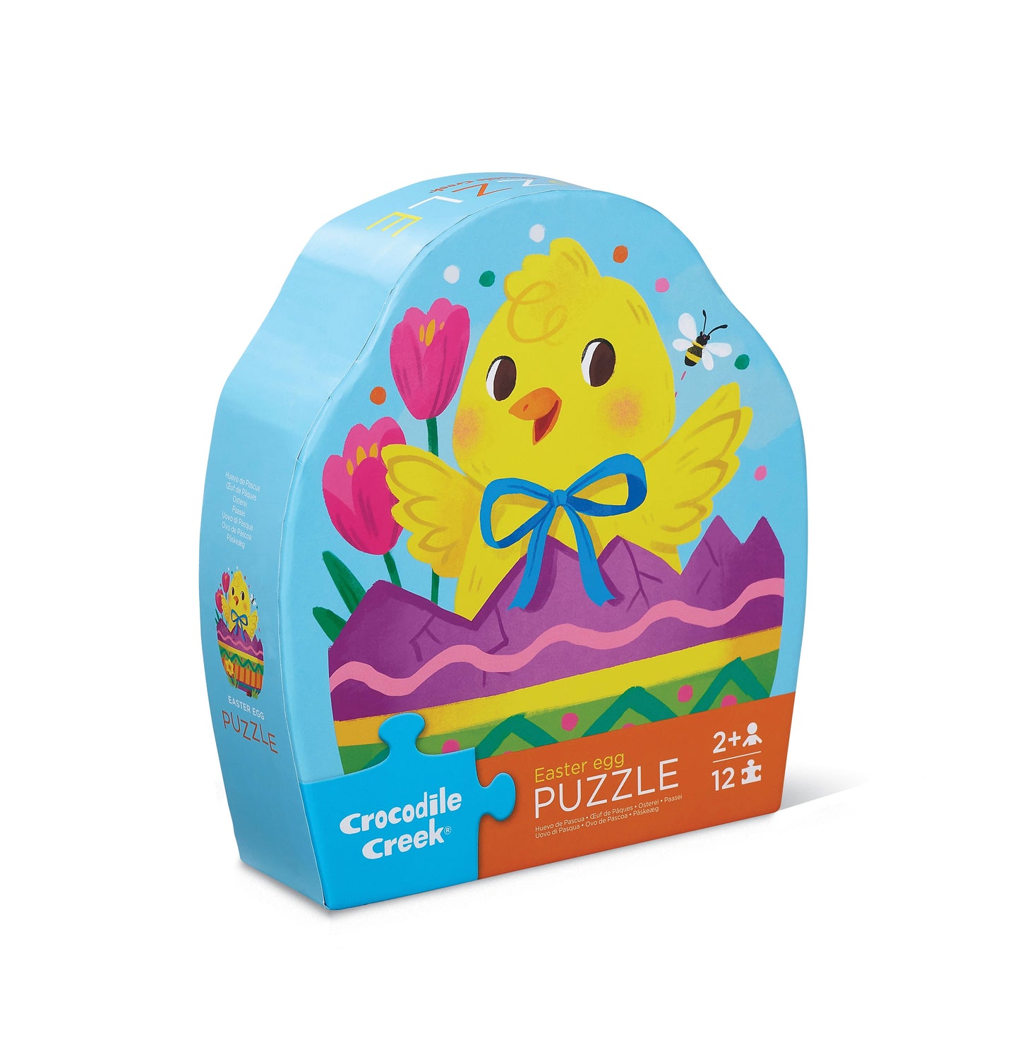 12-Piece Shaped Box Puzzle - Easter Egg