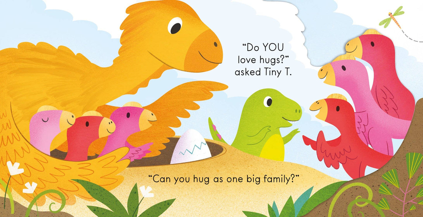 Dinosaurs Love Hugs board book : Usborne