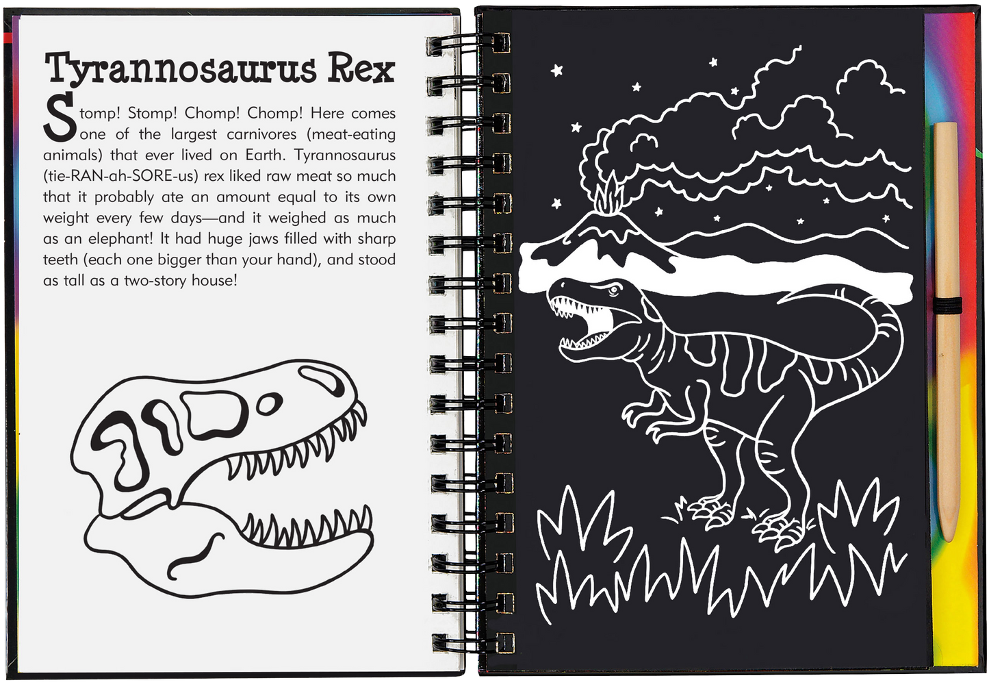 Scratch & Sketch Jurassic (Trace Along)
