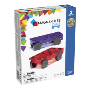 Magna-Tiles Cars 2 Piece Purple & Red