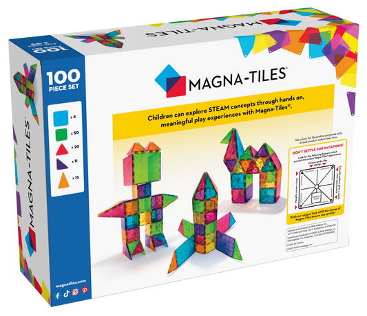 Magna-Tiles Classic 100-Piece Set