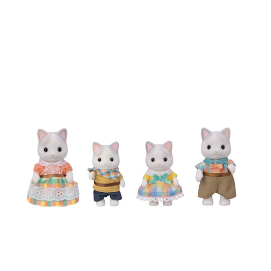 Calico Critters Latte Cat Family, 4 Figures