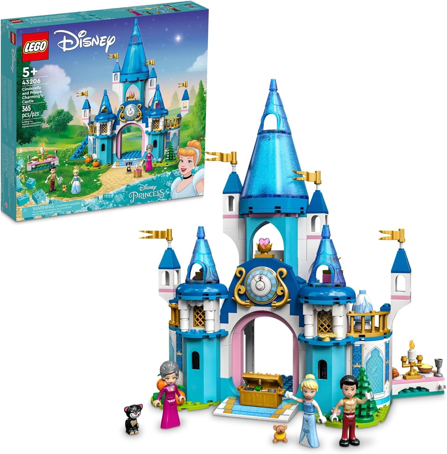 43206 Cinderella and Prince Charming's Castle