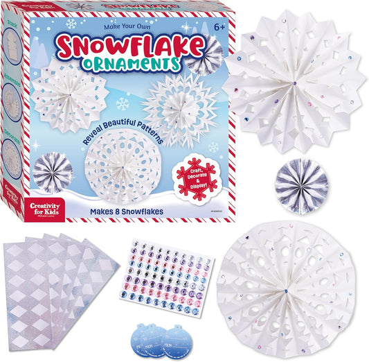 Make Your Own Snowflake Ornaments