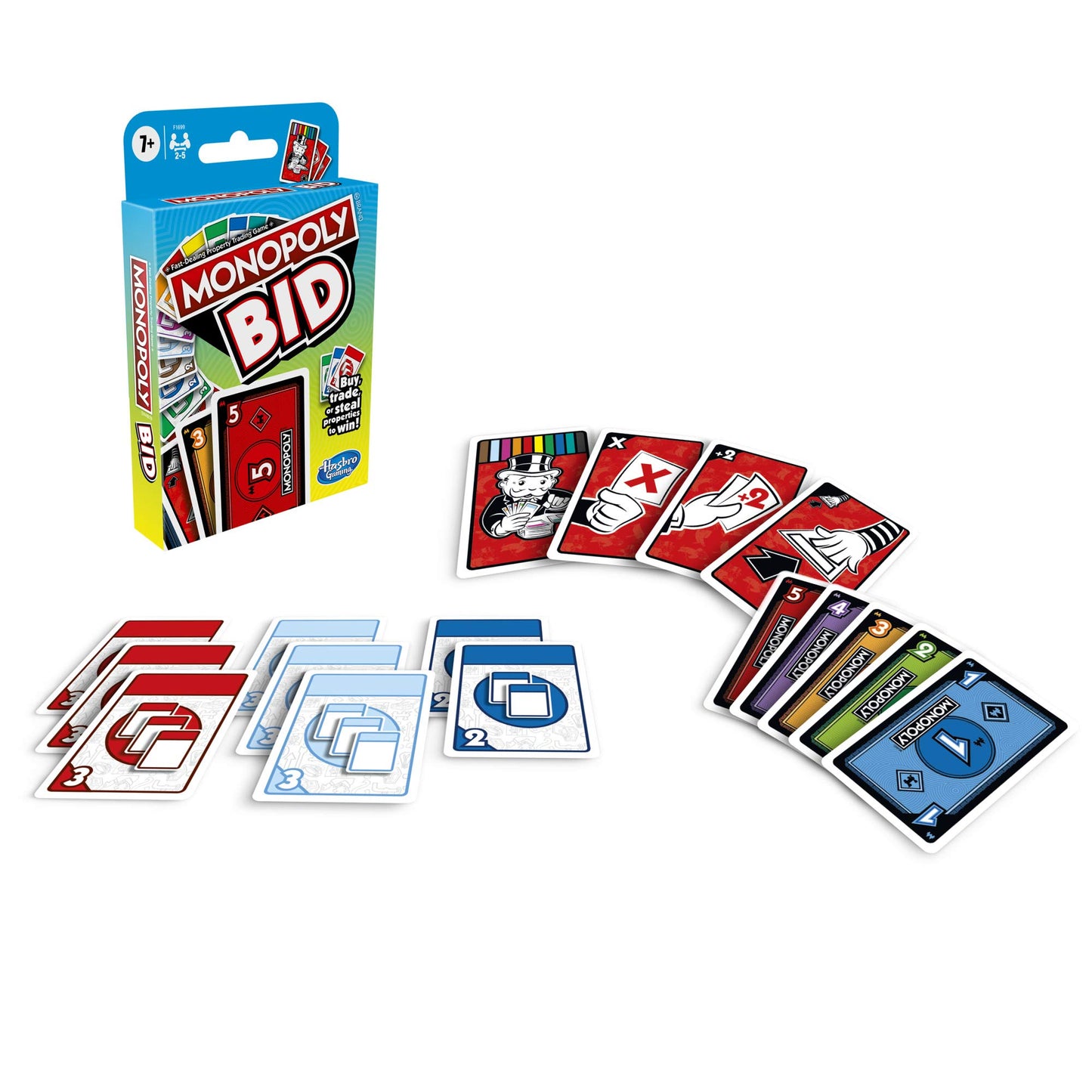 Monopoly Bid Card Game