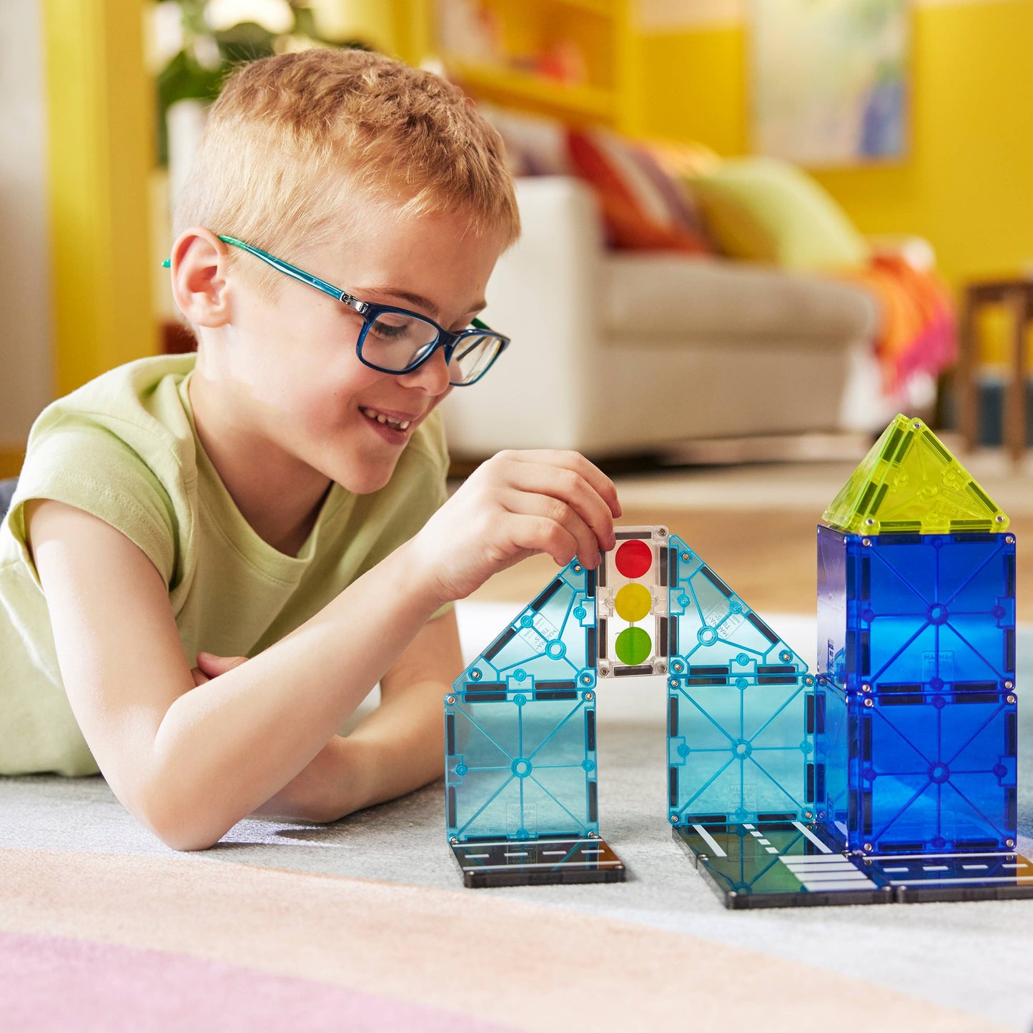 Magna-Tiles Police Patrol 20-Piece Set