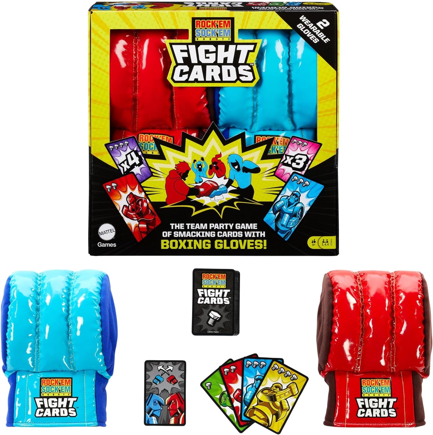 Rock 'Em Sock 'Em Robots Fight Cards