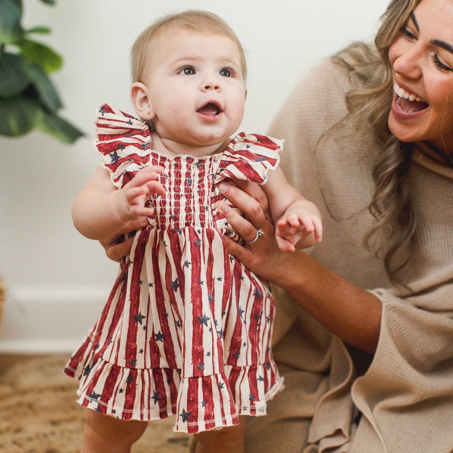 Stars & Stripes Organic Cotton Dress