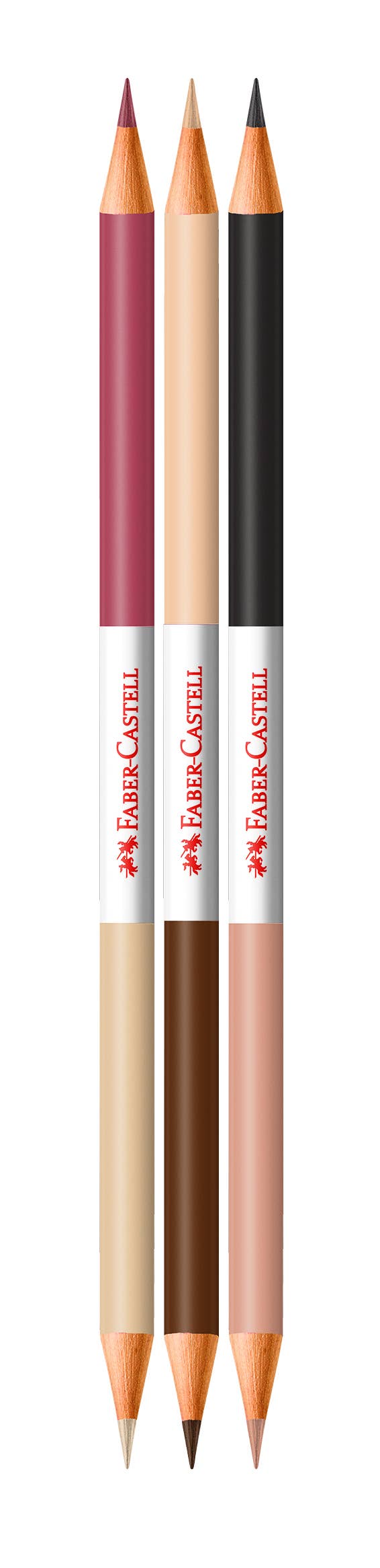 World Colors - 15 Colored Pencils with Skin Tones EcoPencils