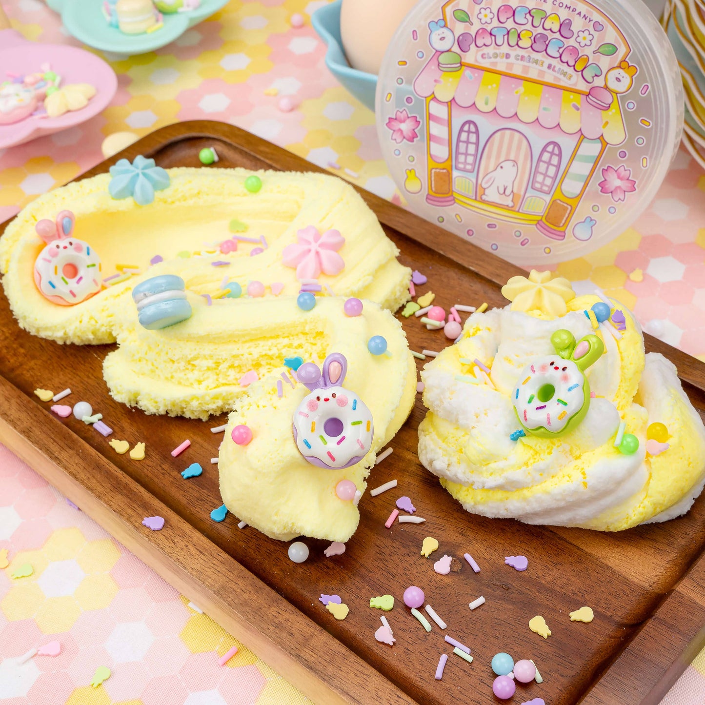 Petal Patisserie Cloud Creme Slime (4pcs/case)