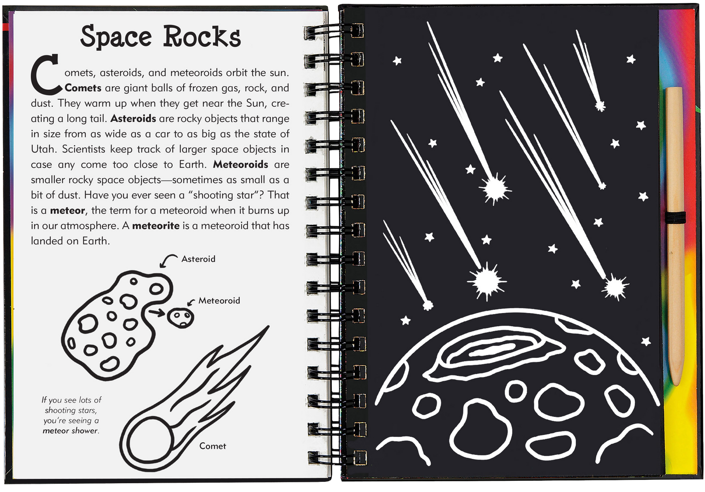 Scratch & Sketch Outer Space (Trace Along)