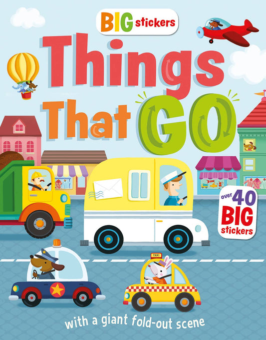 Big Stickers: Things That Go