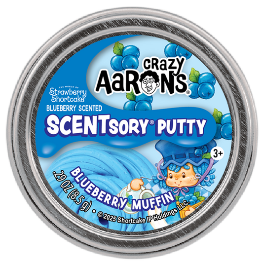 Mini Blueberry Muffin - 2" Scentsory Thinking Putty Tin