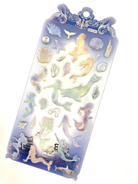 (50672) Mermaid Gel Stickers