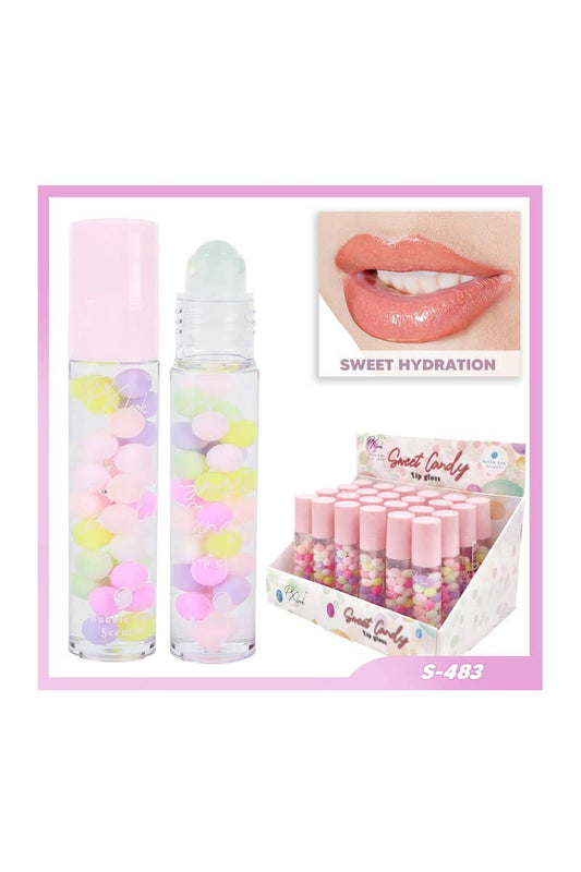 PxLook S-483 Sweet Candy Lip Gloss - 24pc