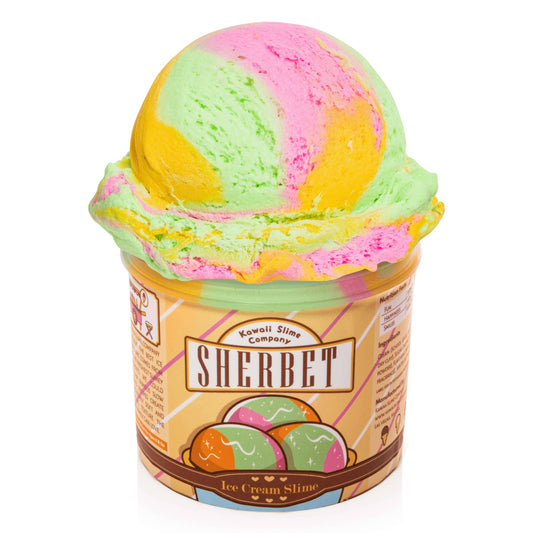 Sherbet Scented Ice Cream Pint Slime (4pcs/case)