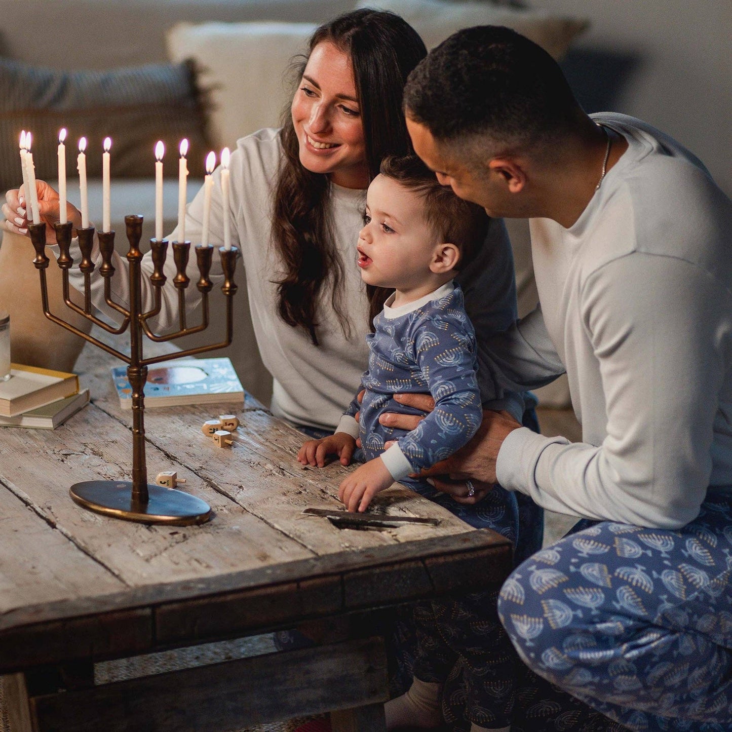 Menorah Family Matching Sleep & Play