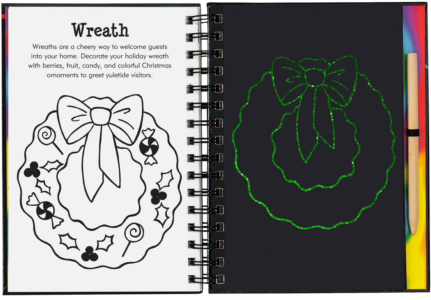 Scratch & Sketch Merry Christmas (Trace Along)