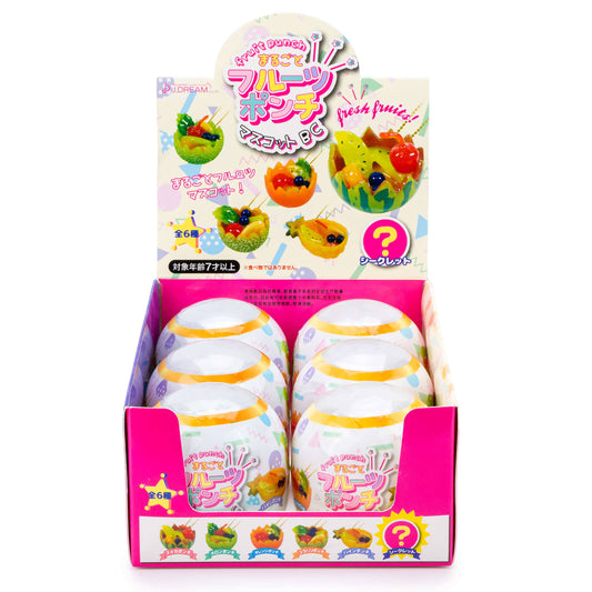 Jiggly Fruit Punch Bowl Capsule Toy