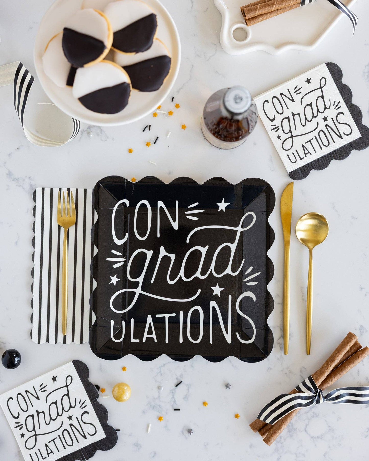 GRD1238 - ConGRADulations Cocktail Napkin