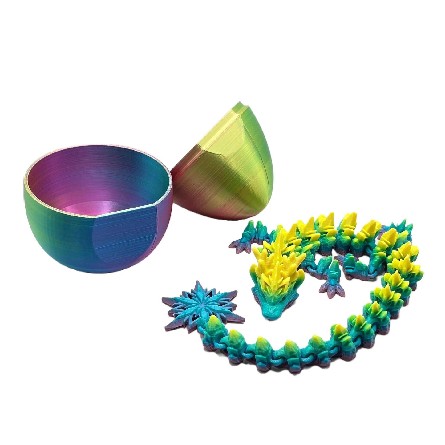 Mystery Dragon Egg 3D Printed Fidget Toy
