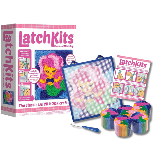 Latchkits Craft Kits - Mermaid - Kids Arts and Crafts