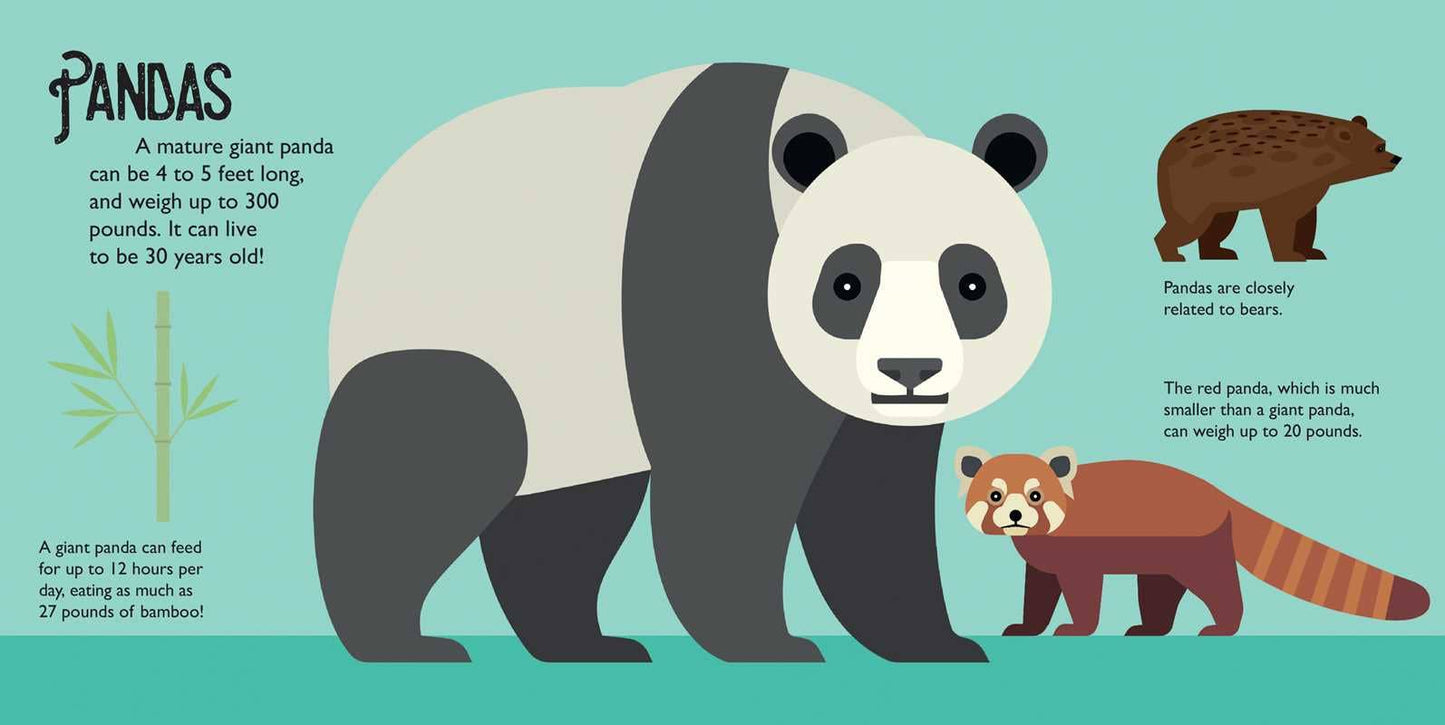 Panoramic Pop-Ups: Wild Animals by Editors of Silver Dolphin Books
