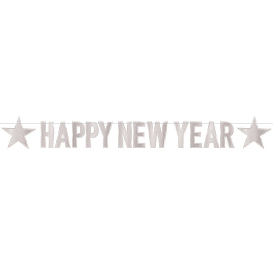 Foil Happy New Year Streamer -S