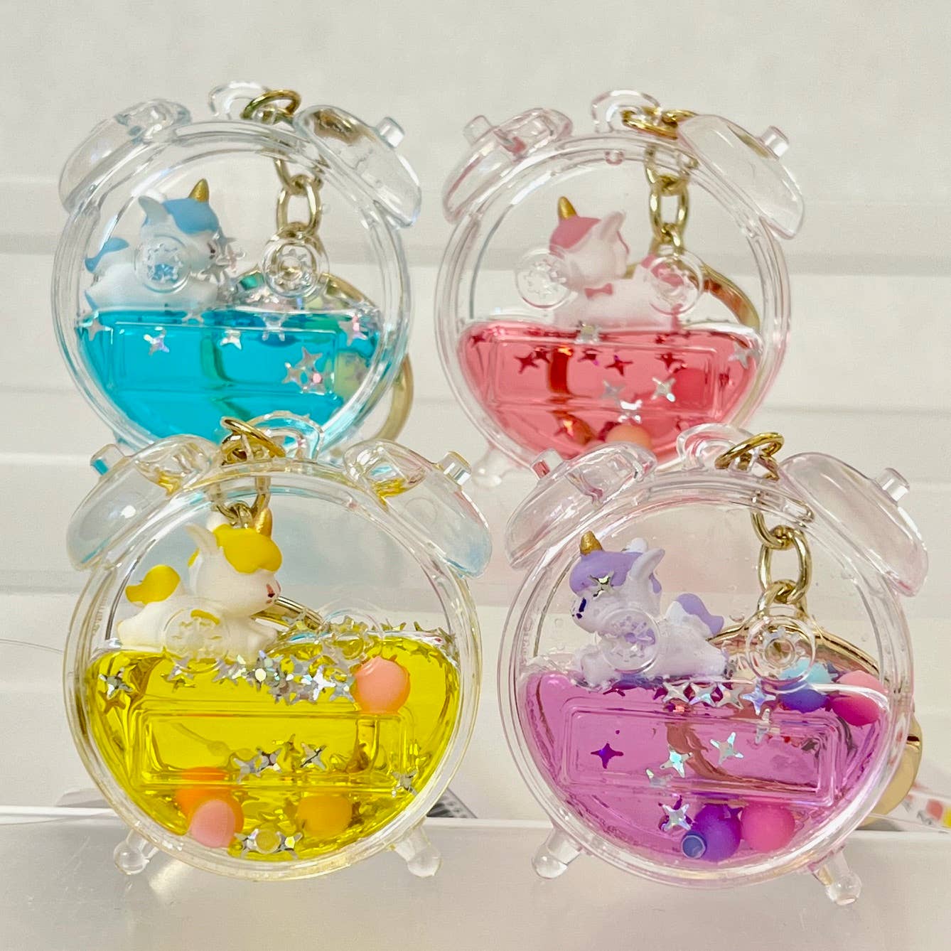 12135 UNICORN FLOATY KEY CHARM