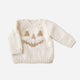 Jack-o-lantern Sweater Cream Halloween Fall Costume Baby Kid