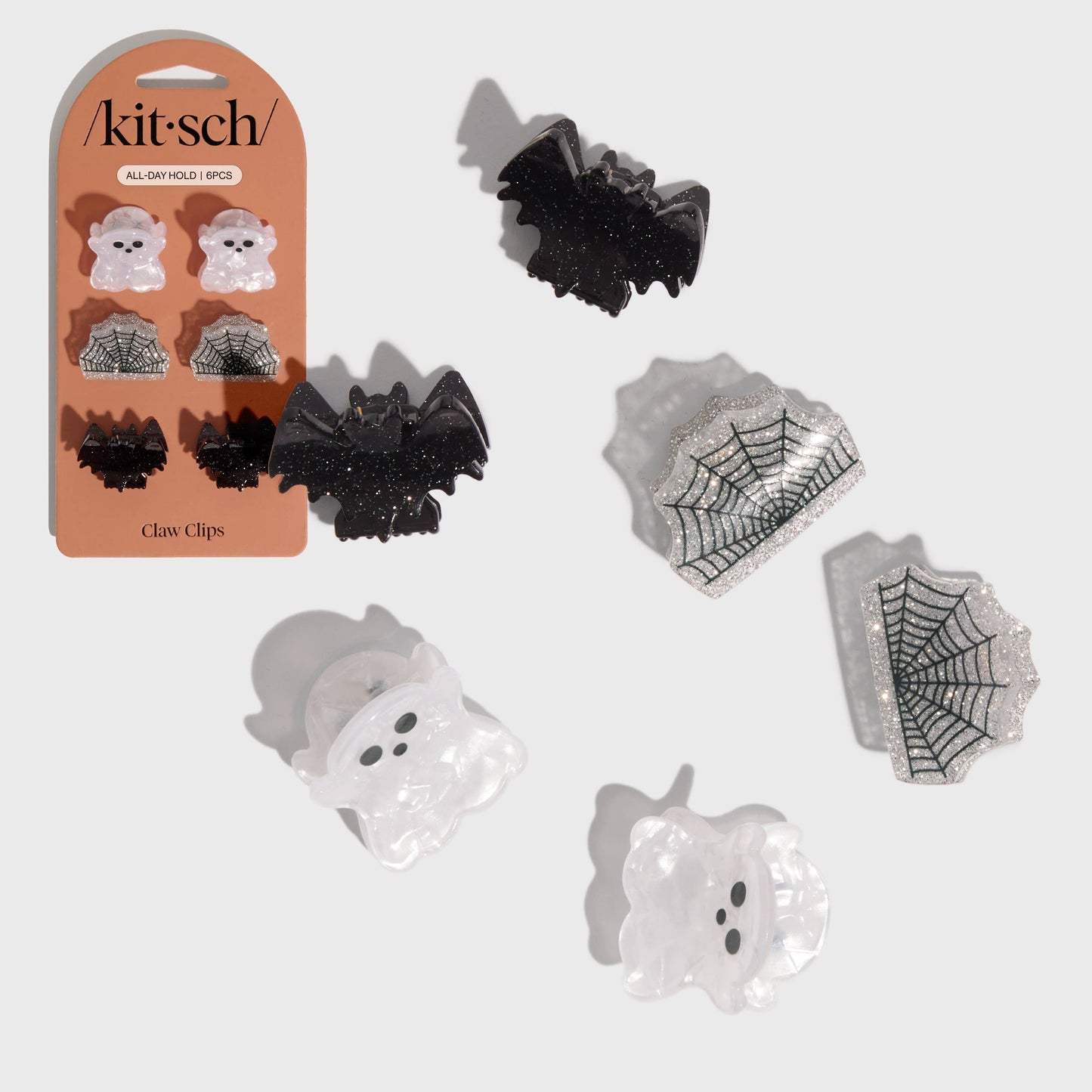 Mini Claw Clips 6pc Set - Halloween