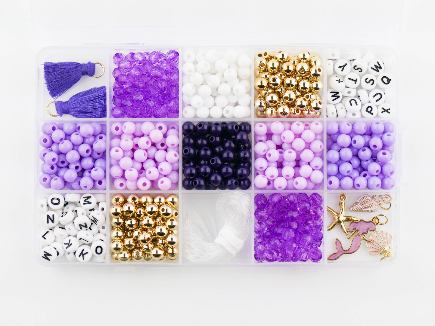 Mermaid At Heart DIY Stretchy Bracelet Craft Kit
