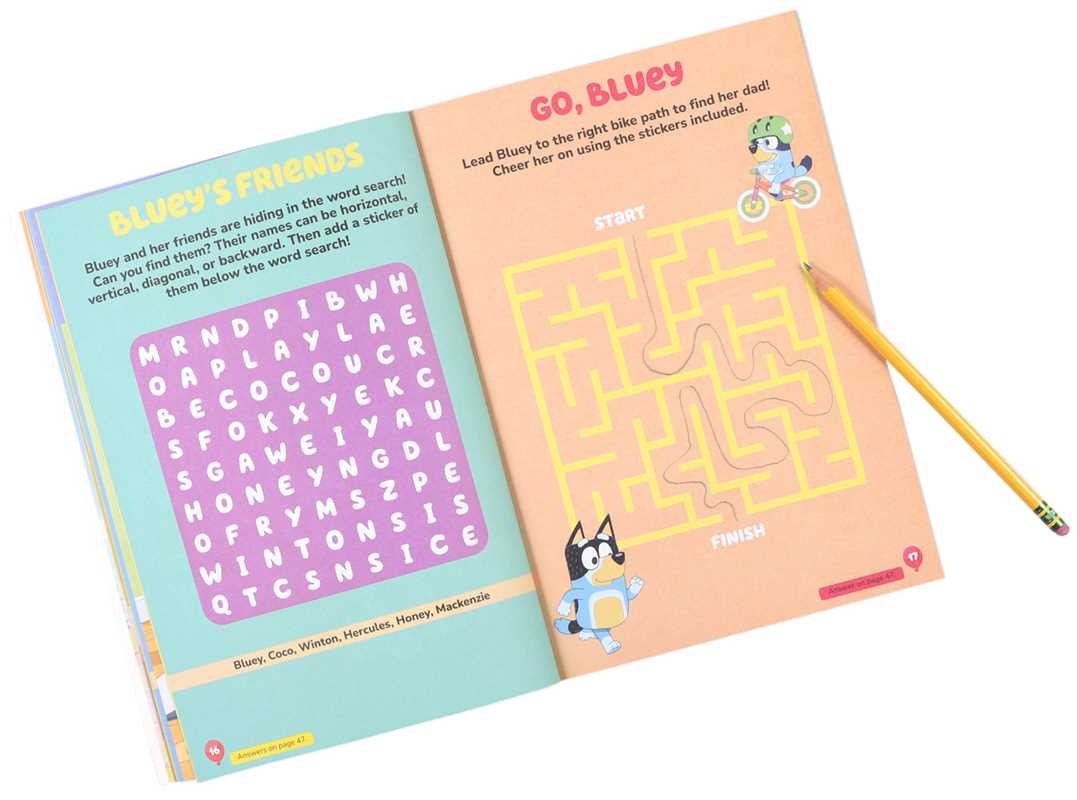 Bluey: Stickertivity: My First Sticker Activity Fun by Dienesa Le