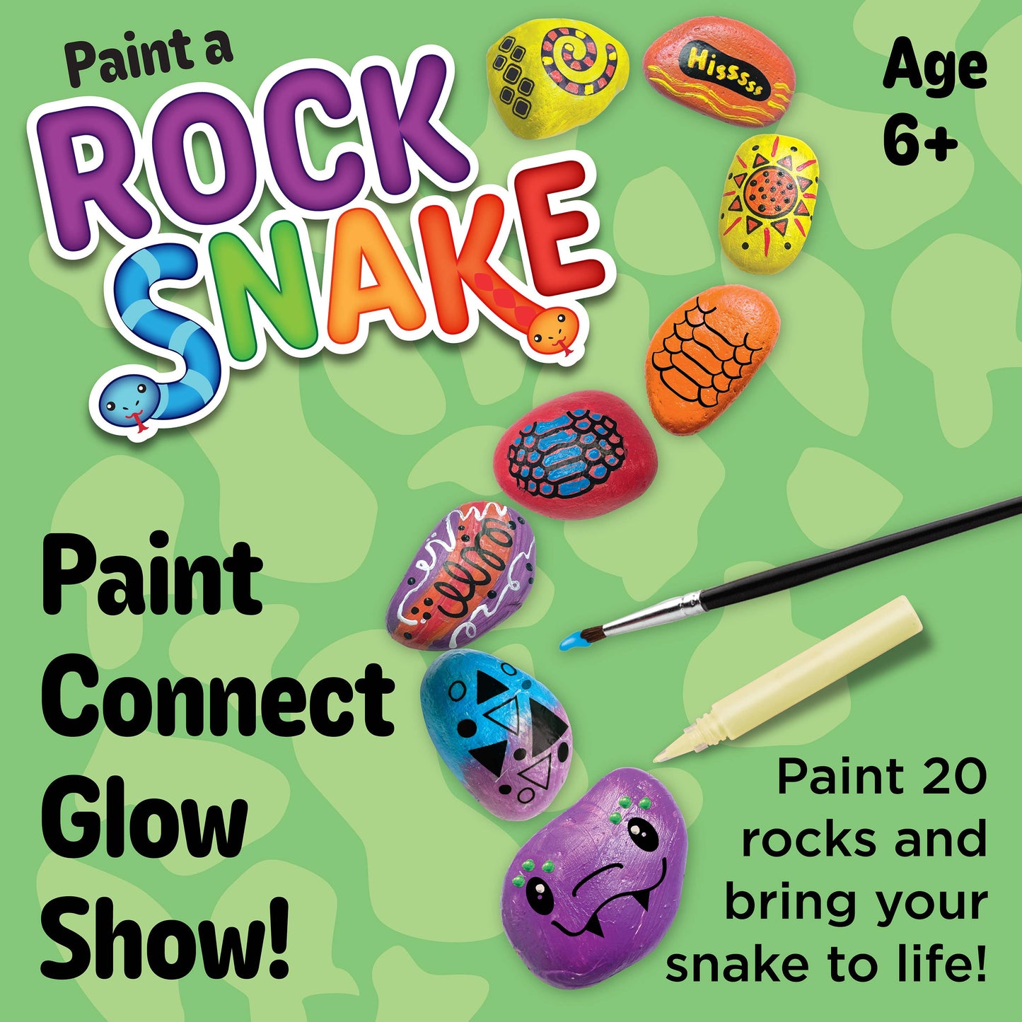 Rock Snake Bucket - Rock Painting Craft Kit for Kids