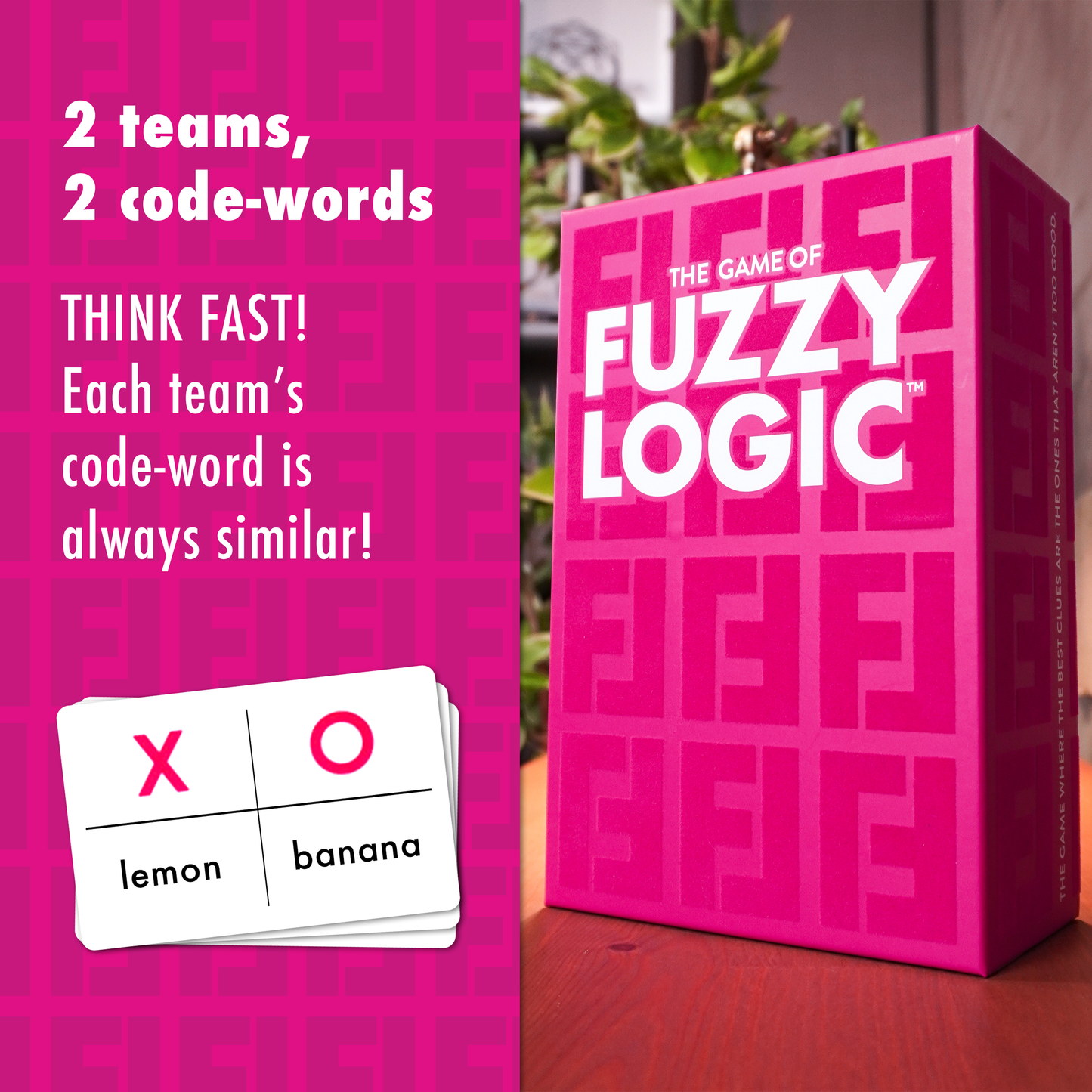 Fuzzy Logic - Riddle Clue Giving Party Game Great Gift