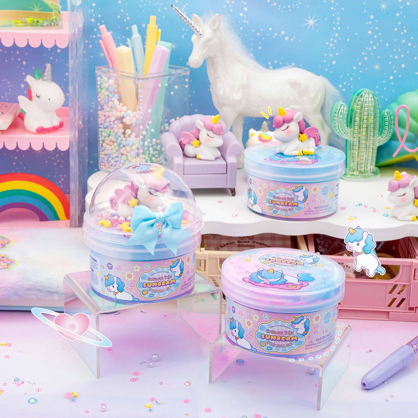 Unicorn Tales Sunbeam Serenade Butter Slime (4pcs/case)