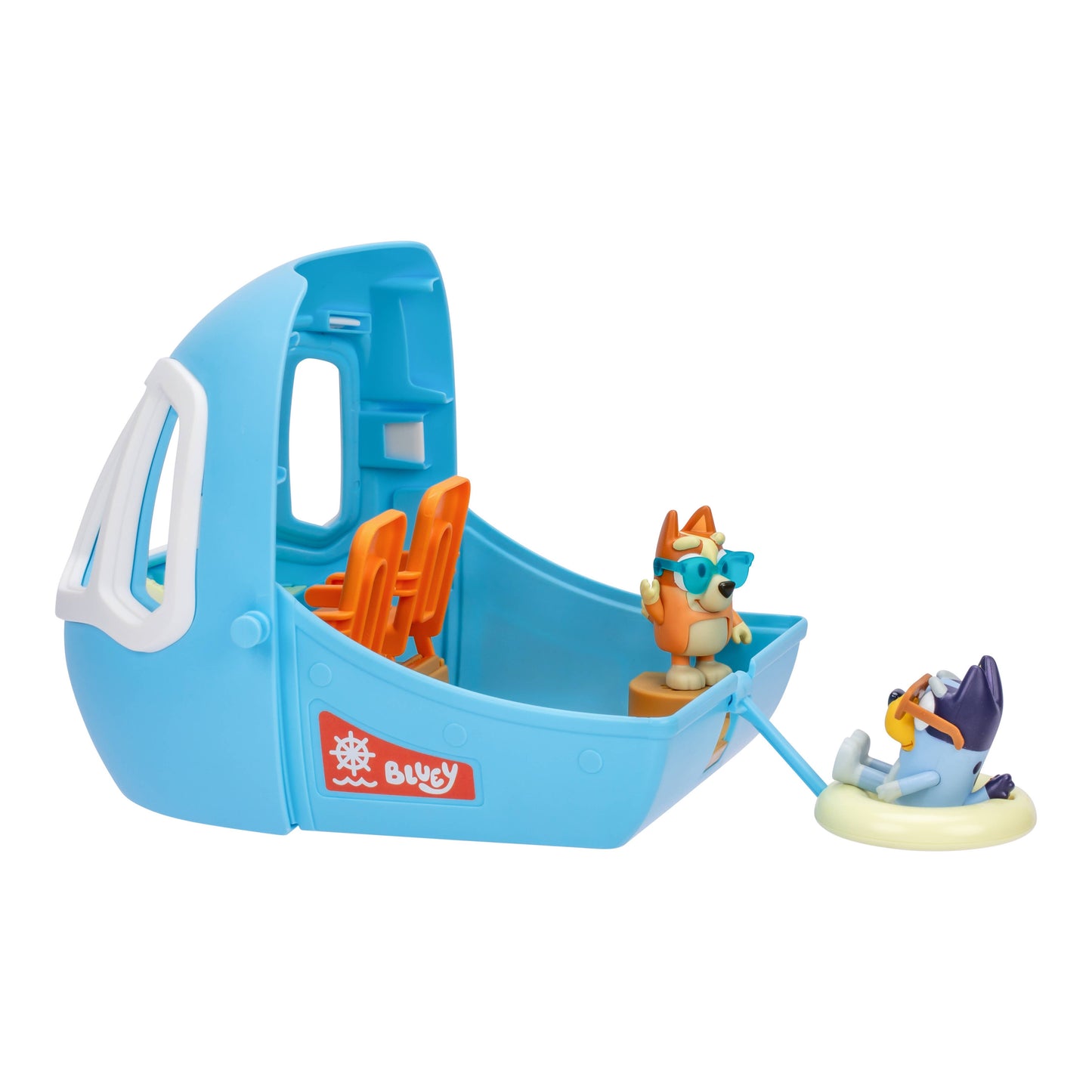 Moose Toys Bluey 3-In-1 Airplane Boat Hotel