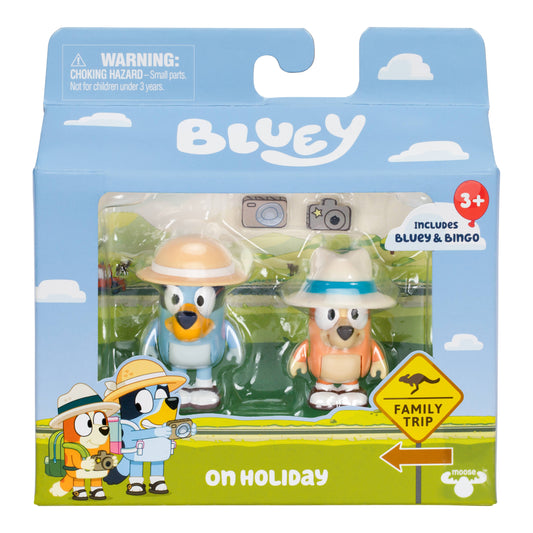Moose Toys Bluey 2 Pack Figurine Set
