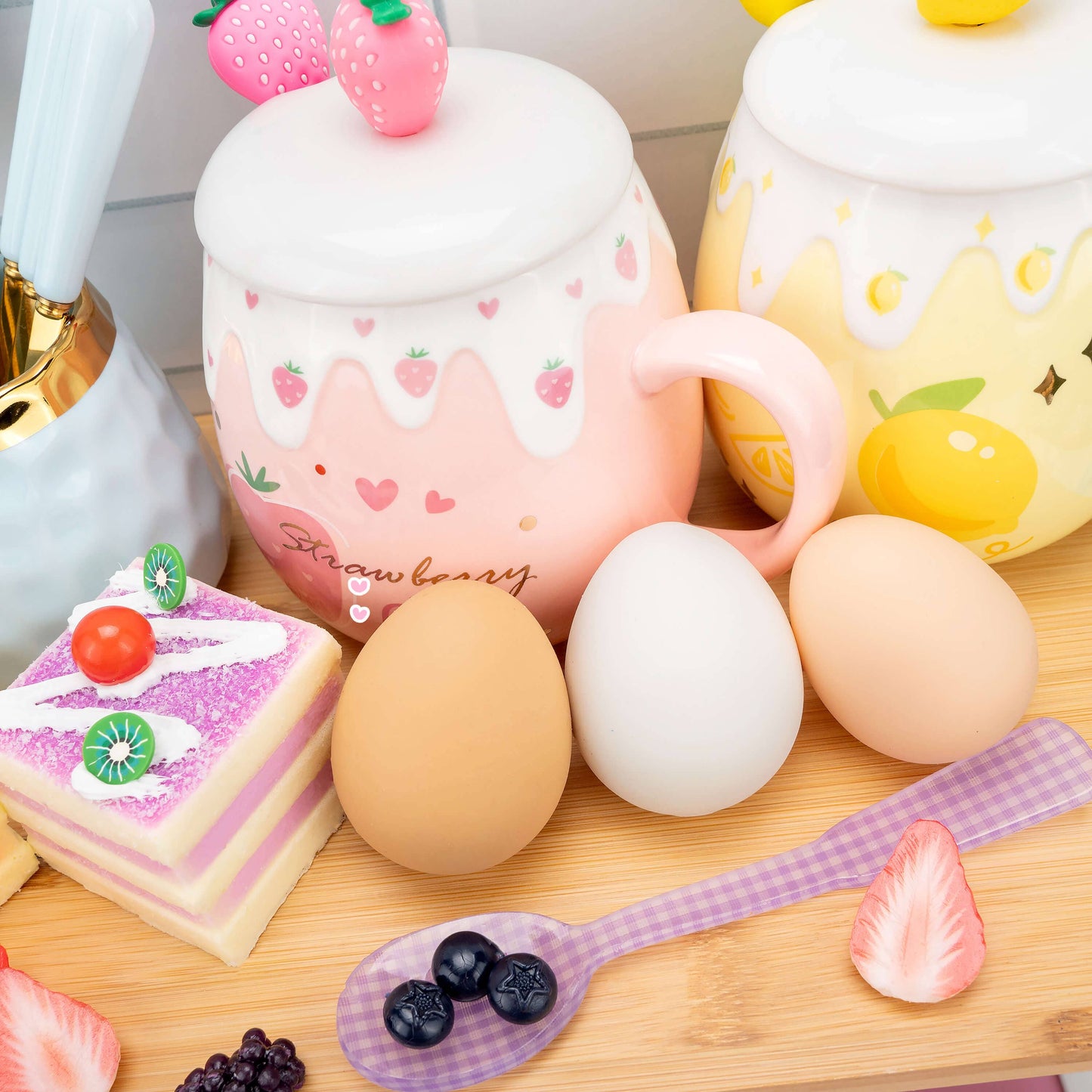 Fresh Squishy Eggs Sensory Toys