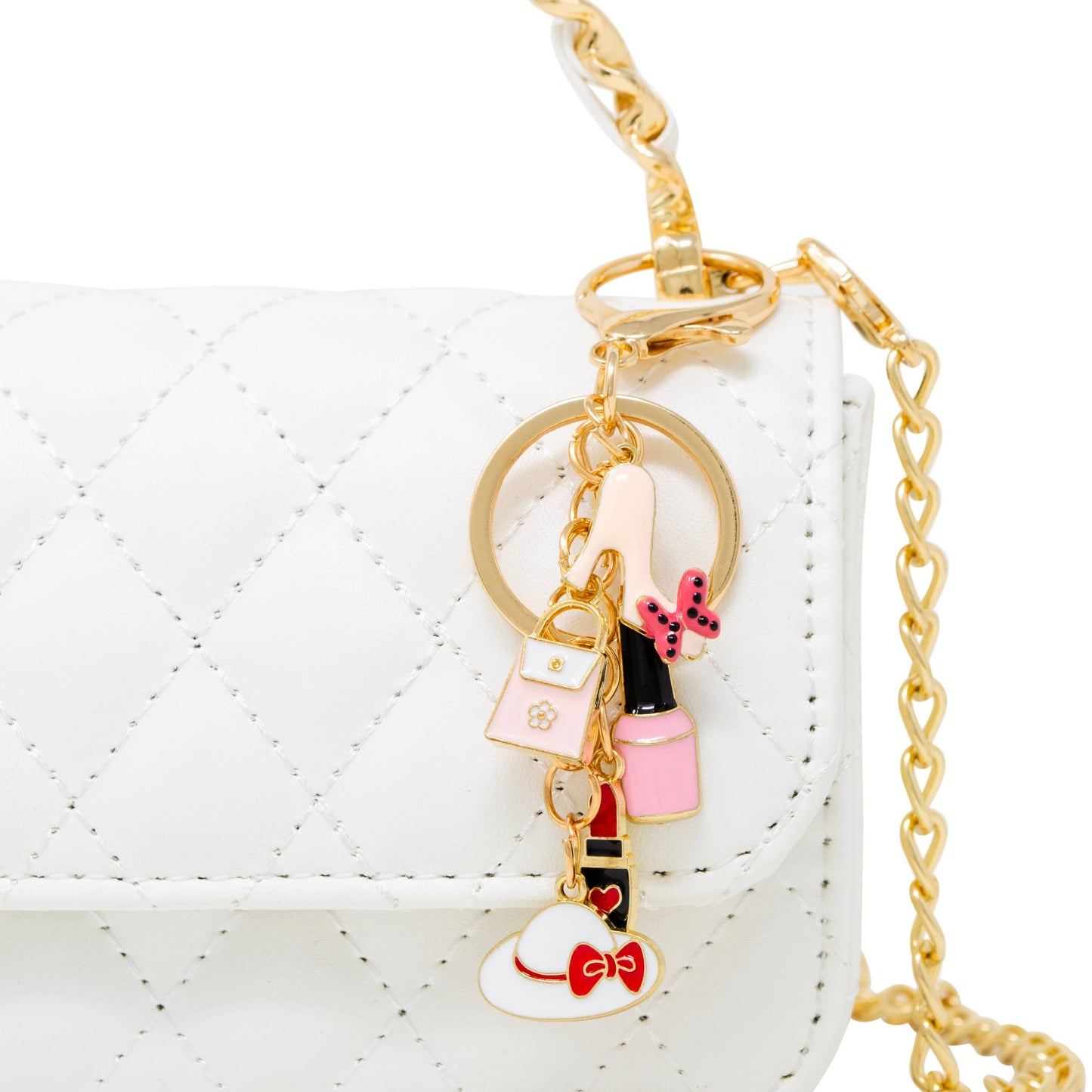 Girl's Classic Link Chain Top Handle Handbag