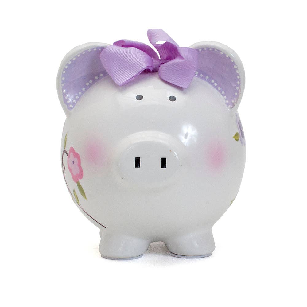 Handpainted Bird Piggy Bank