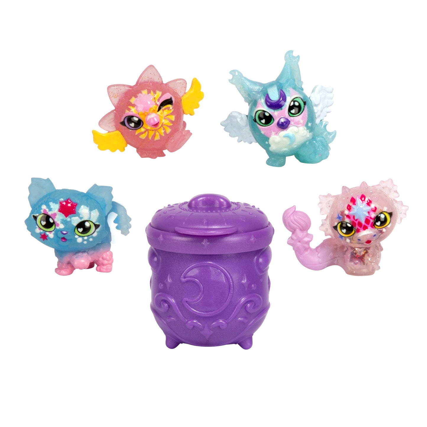 Moose Toys Magic Mixies Mixlings 4-Pack Sparkle