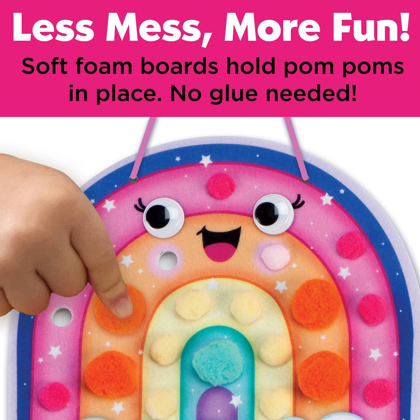 Pom Pom Magical Pictures Activity Kit for Preschool Kids