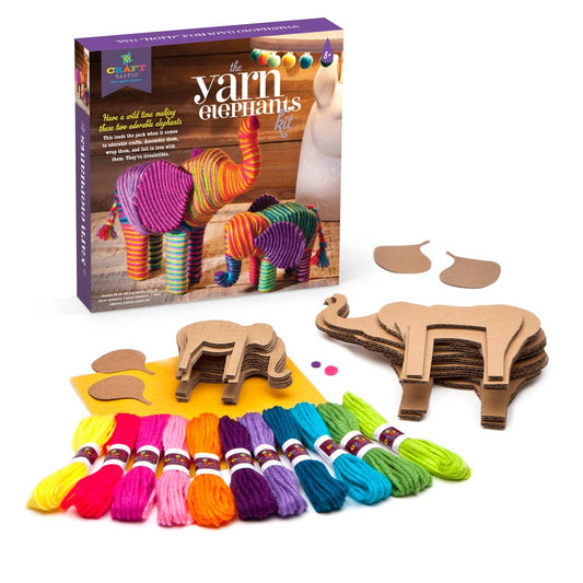 WSL CRAFT-TASTIC YARN ELEPHANTS
