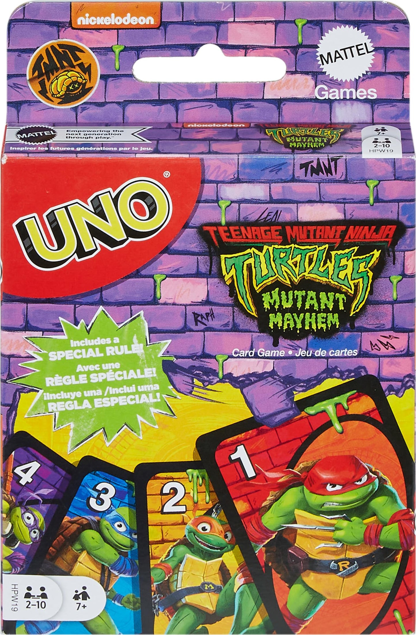 Uno® Teenage Mutant Ninja Turtles Mutant Mayhem