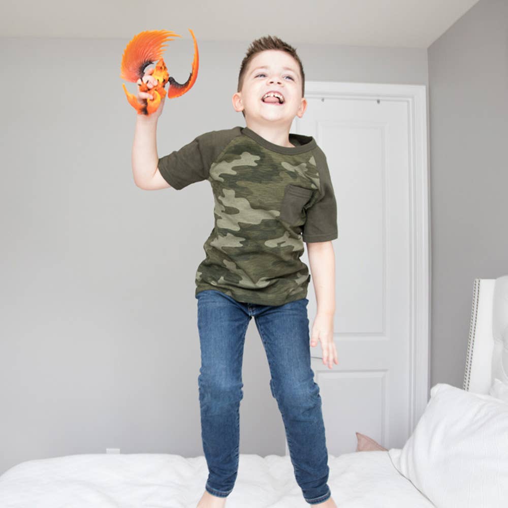 Fire Eagle Action Figure Character Toy