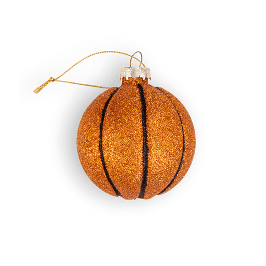 Basketball Retro Glass Handcrafted Sport Gift Christmas Ornament