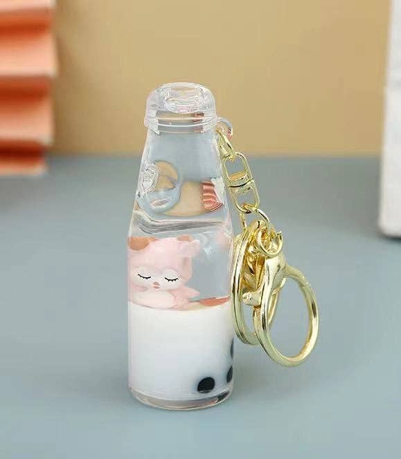 Snow Deer Boba Assortment Floaty Key Charm