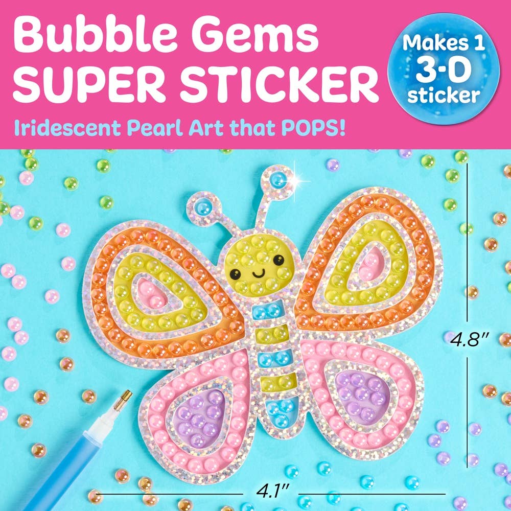 Bubble Gems Super Sticker Diamond Painting Kits for Kids